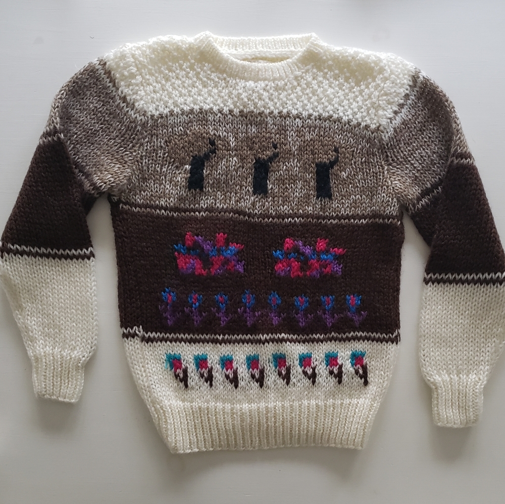 Cozy Multicolor Knit Sweater
